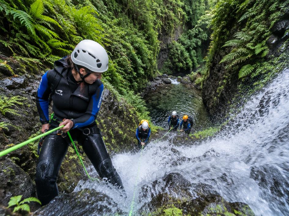 Canyoning in Ribeira do Cidrão