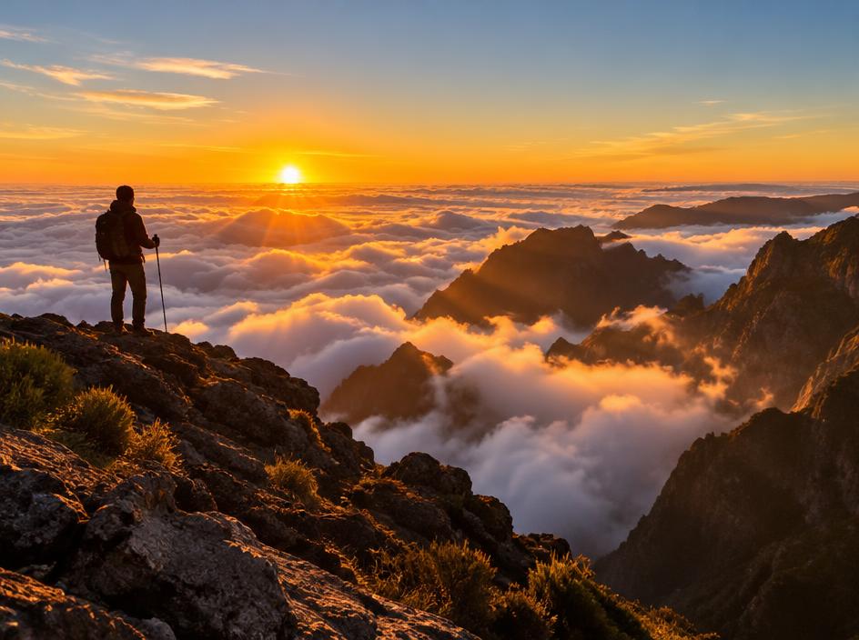 Sunrise at Pico Ruivo